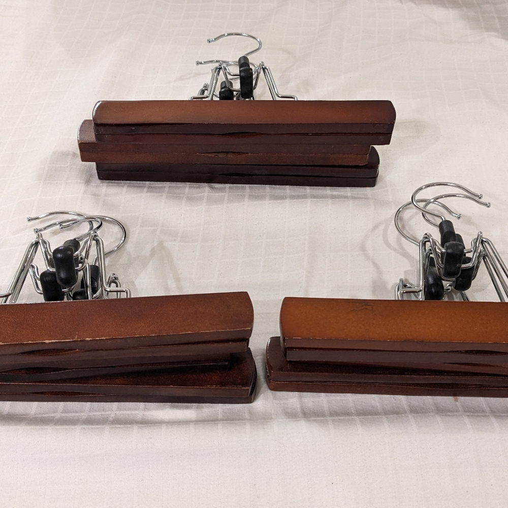 Wooden Skirt hangers